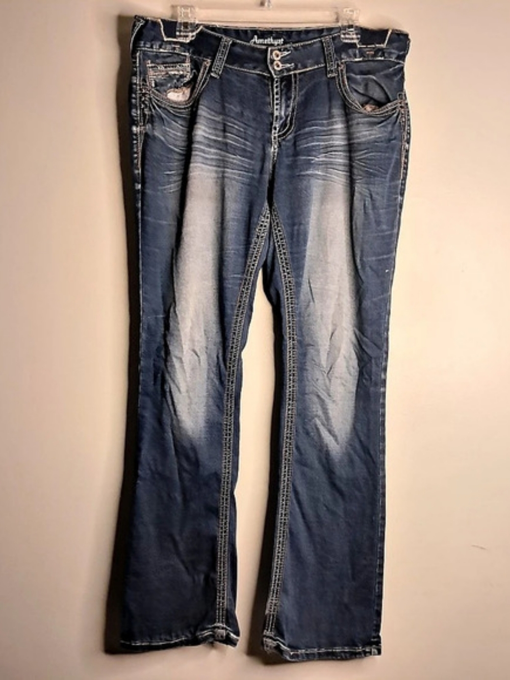 Amethyst Jeans Boot Cut Blue Waist 11